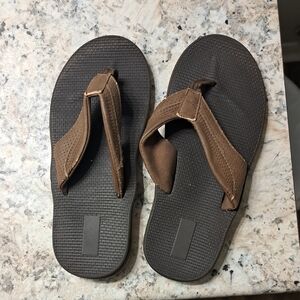 Brown Flip Flop Sandals
